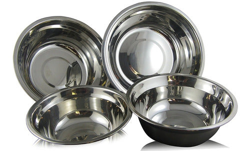 Set X50 Ensaladera Acero Inoxidable Bowl 17cm Liviana 0