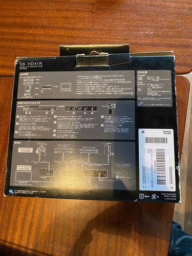 Sony SB-HD41R HDMI 4-Input Splitter with Remote Control 3