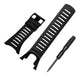 ALIKSO Luxury Black Rubber Replacement Watch Band Strap for SUUNTO Ambit 3 Peak/Ambit 2/Ambit 12R 2S Series 0