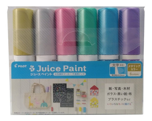 Pilot Juice Paint Marker 8 Mm X 6 U 4