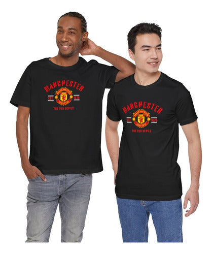 Premium Combed Cotton Manchester United Casual T-Shirt 4