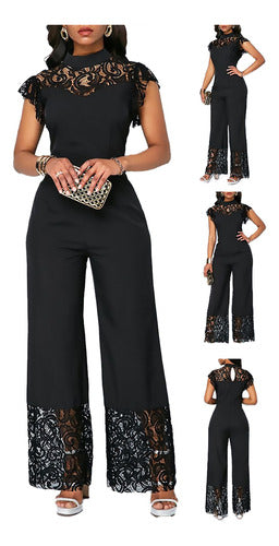 Moda Fashion Derosi Elegant Lace Jumpsuit for Ladies Party, Very Stylish and Comfortable 2