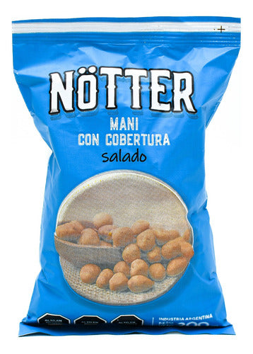 Nötter - Maní Con Cobertura (saborizado) - Caja 20 Unidades 0