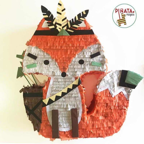 Ethnic Boho Fox Pinata 0