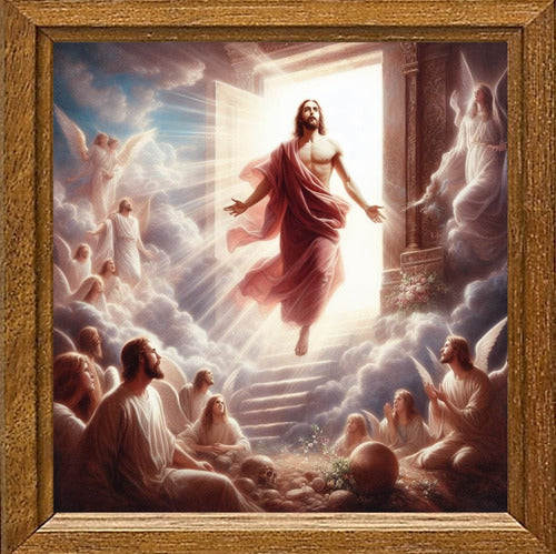 Marmath Digital Designs Resurrection Of Jesus V3 50x50cm Unique 0