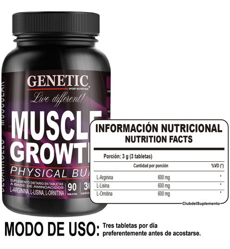 Genetic Sport Nutrition Muscle Growth Defined Creatine + Muscle Growth Genetic 2