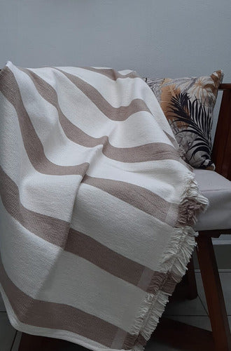 Handwoven Loom Blanket (Multipurpose Uses) 2