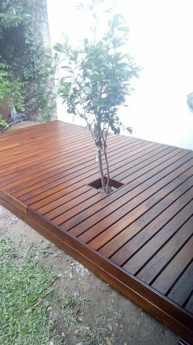 Focaris Eucaliptus Premium Wood Decking Installed - All Inclusive! 5