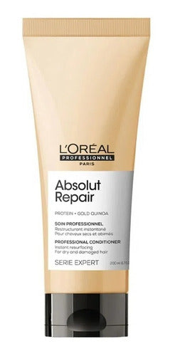 Kit Loreal Absolut Repair Shampoo X300 + Acondicionador X200 1