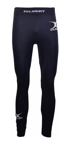 Gilbert Ultra Thermal Compression Long Leggings - Rugby Running 0