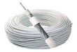 Pevi Cable Rg6 Coaxial 10 Meters Armado Tv Tda White or Black 1