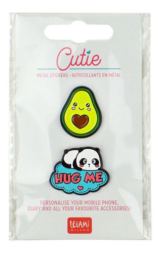 Legami Stickers Metal Hug Me - Mosca 0