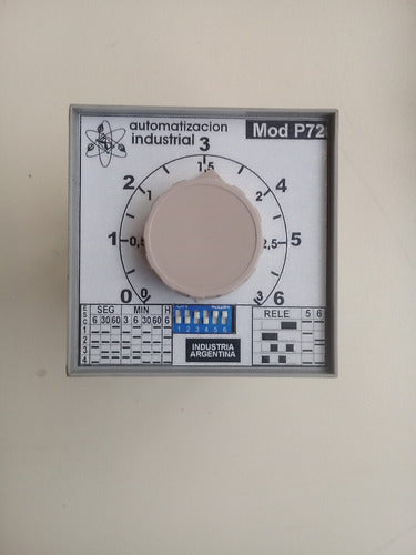 Automatización Industrial Timer Industrial Automation Front Panel 2