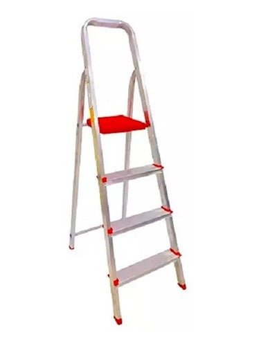 Alpaca Aluminum 3-Step Reinforced Folding Ladder Supports up to 120kg 063 0