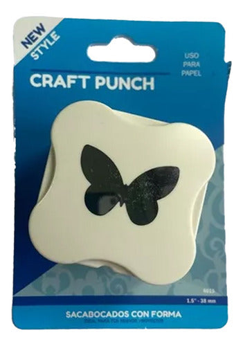 ASB Magnetic Artistic Punch 38mm Butterfly Shape 0