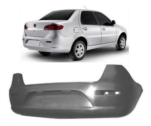 Siena Rear Bumper 2008-2014 Without Sensor 0