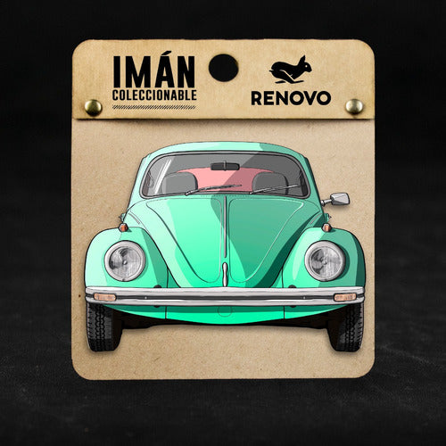 Renovo Iman Escarabajo Volkswagen Classic Imanes Coleccion 0