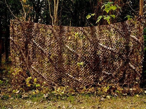 AUSCAMOTEK Red Camuflaje Para Pesca, Caza, Proteccion Solar - 1.5x3m 4