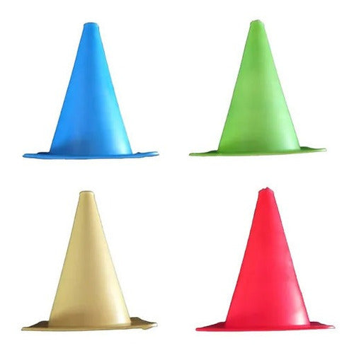 Functional Kit with 40 Turtle Cones, Adjustable Barrier, 10-Step Ladder & 17 cm Cones 6