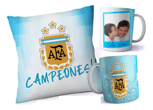 Plantillas Tazas Y Almohadones Dia Del Niño Futbol Sublimar 0