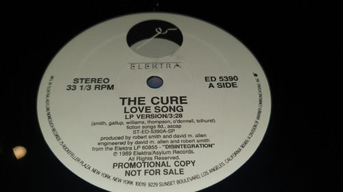 The Cure Lovesong Vinilo Maxi Promo Usa Impecable 1989 2