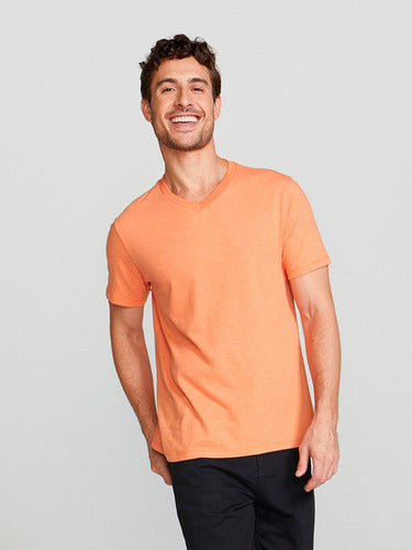 Hering Basic Men's T-shirt Model Flamé - N2k5 7