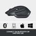 Mouse Inalámbrico Tecknet Recargable, Dpi Ajustable 5