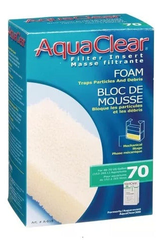 Aquaclear 70 Foam Replacement Sponge for Aquarium Fish Tanks 2