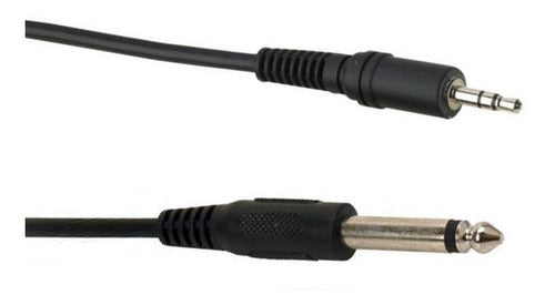 Cable Auxiliar Spica 3.5 A Plug 1/4  Varios Modelos 1