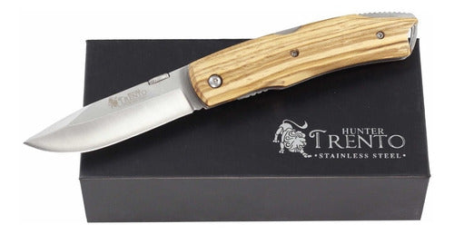 Trento Navaja Trento Hunter 140 Acero Cortapluma Cuchillo 19 Cm 0