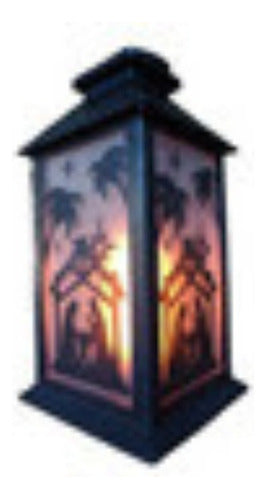 Ledimp Retro Christmas Lantern LED Candle Effect 1