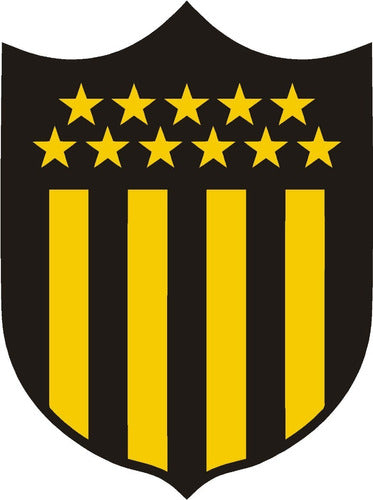 Calcomania Pegotin Adhesivo Futbol Peñarol 1891 Manya Aurine 0