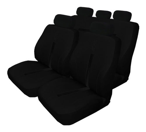 Universal Eco Leather Car Seat Covers Set 16