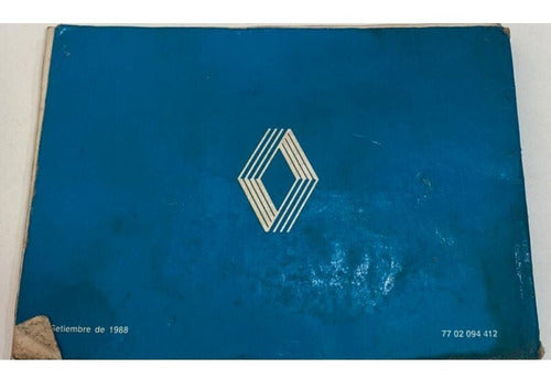 Renault 9 Glove Box User Manual Up to 1989 1