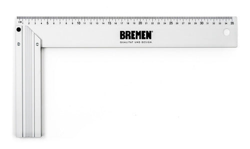 Bremen 6824 Aluminum Square 300mm 90 Degrees 0