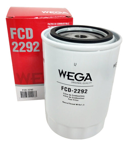 Filtro Combustível Wega Fcd2292 Compatível Com Claas 1780340 0