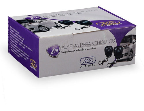 Alarma Auto X-28 Z10 S Sirena Volumétrica Corte Pánico 2