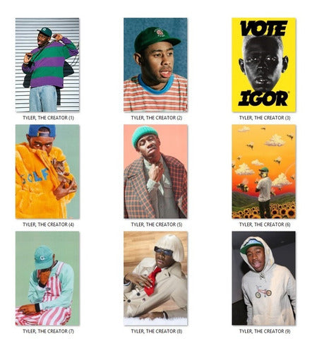 3 Tyler, The Creator Posters 32 x 47cm High-Quality Prints 0
