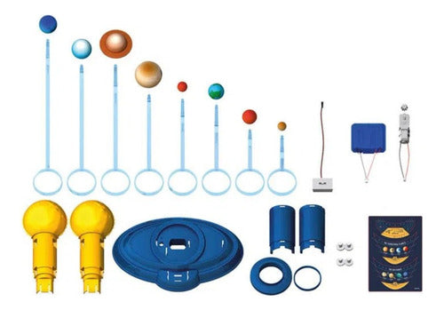 Brinquedo Educativo Eletrônico O Sistema Solar Fun F0125-9 2