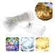 LED Rice String Lights 7m 50 Lights Battery Operated Decorative Garland 8