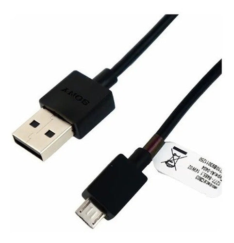 Cable Micro Usb Compatible Ec300  17.5 Cm Consolas De Juegos 0