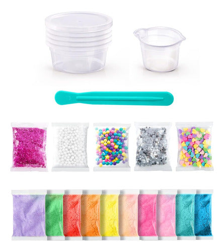 Wabro Slime Factory: Play with Glitter Slime - 100 Combinations! 6