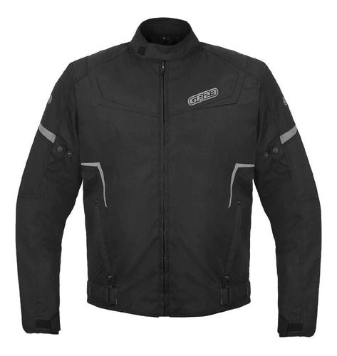 Punto Extremo Campera Cp10 Hombre Negra Antrax Motos 0