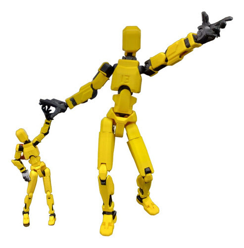 AYRAX Bi-color Articulated Large Dummy Figure 0