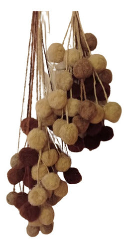 Sheep Wool Fleece Curtain Tassels 0