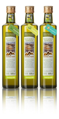 Sierra Pura Extra Virgin Olive Oil - 3 Bottles 500cc 1