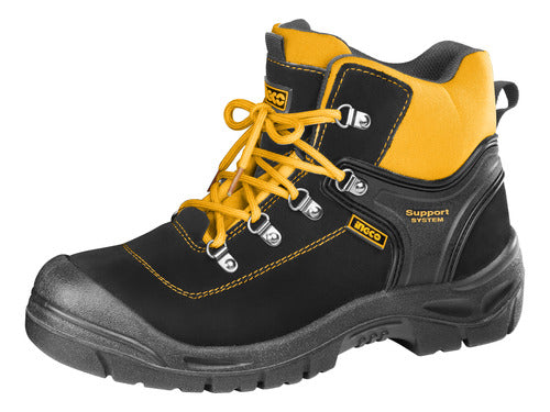 Ingco Black Safety Work Boot Size 37 0