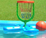 Aro Basquet Agua Pileta Waterpolo + Pelota Aqua Juegosol 3