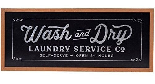 Nikky Home Metal Wash and Dry Wall Plaque 0