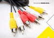 Lianda Cable RCA RCA Audio Video Male Male 1.8 Meters 3x3 Connectors 5